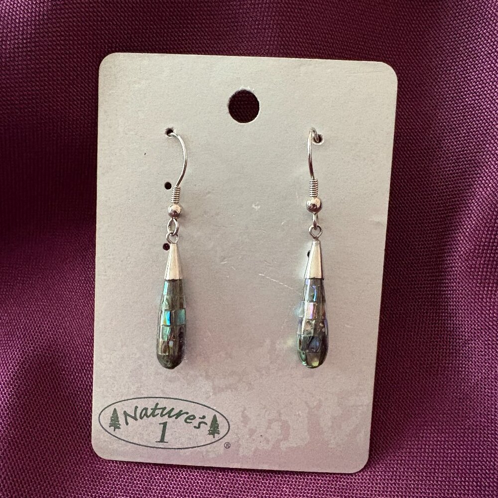Nature’s 1 Teardrop Dangle Earrings | Sterling Silver | NWOT